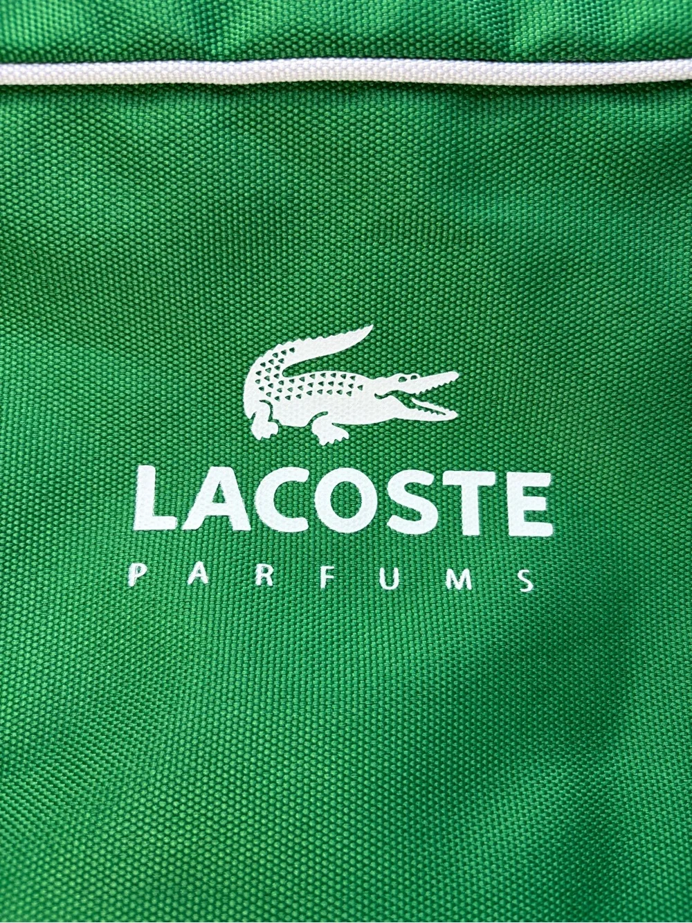 Lacoste Parfums Green Garment Travel Bag